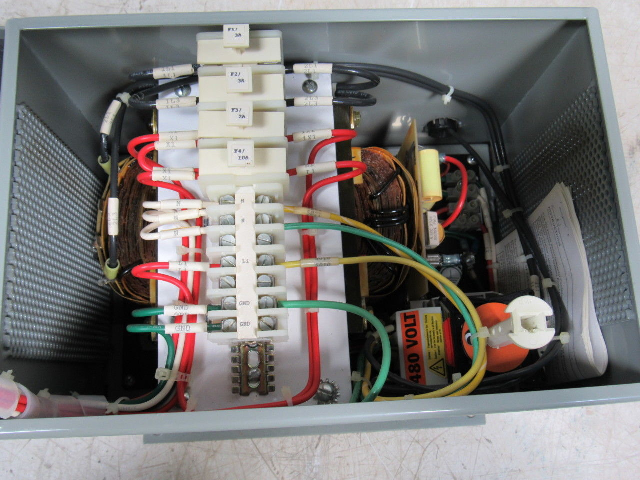 On Power Systems OP1000 Power Conditioner Transformer 1000VA 480V Pri 120V Sec.