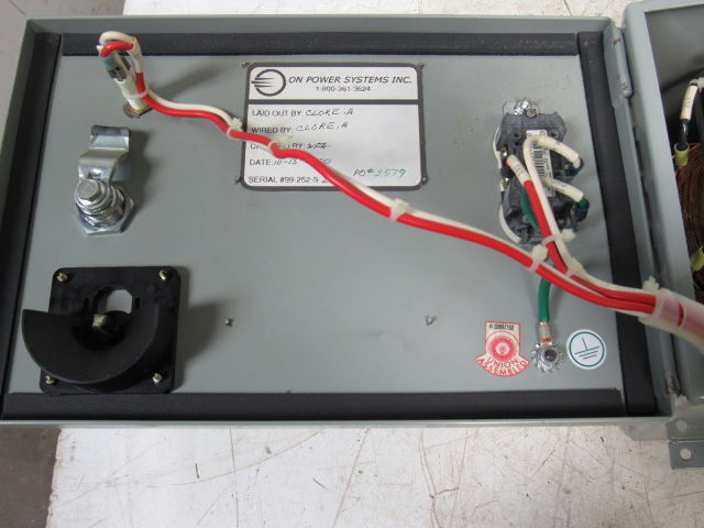 On Power Systems OP1000 Power Conditioner Transformer 1000VA 480V Pri 120V Sec.