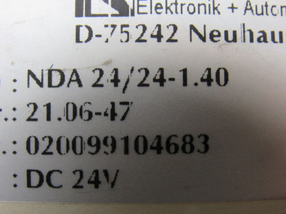 Klaschka NDA 24/24-1.40 D-75242 Timer Relay Delay Switch