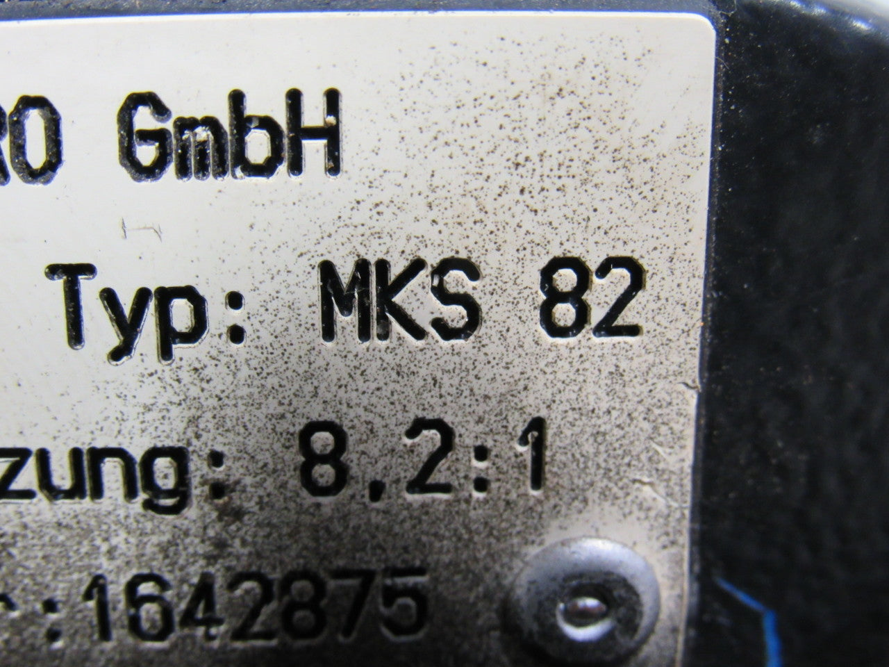 Fibro MKS82 Cast Iron Gear Box Speed Reducer 8.2:1 Ratio