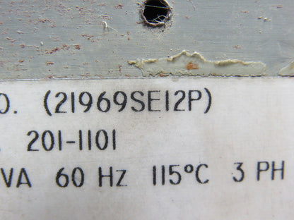 Marelco Power Systems 201-1101 2.24KVA Transformer 480V Pri 120V/24VDC Sec