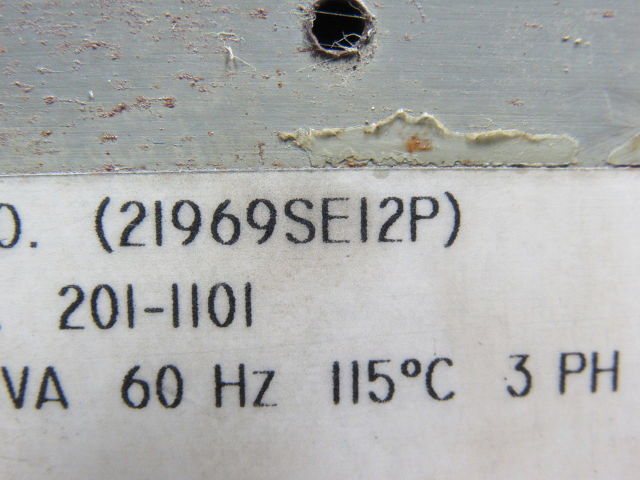 Marelco Power Systems 201-1101 2.24KVA Transformer 480V Pri 120V/24VDC Sec