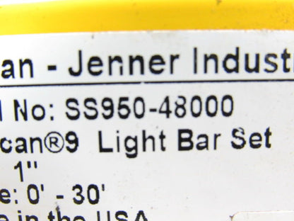 Dolan-Jenner SS950-48000 Safescan 9 Safety Light Bar Curtain Set 30' Max Range
