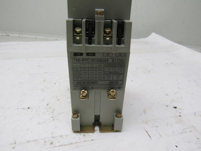 A-B Allen Bradley 700-RTC10100U24 Series A Adjustable Relay Time 24vdc