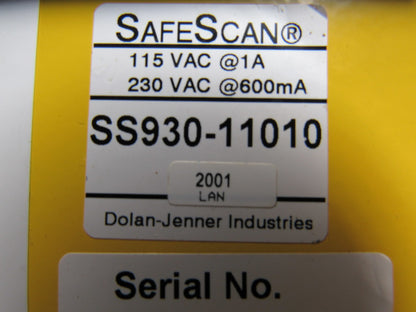 Dolan Jenner Industries SafeScan 9 SS930-11010 Light Curtain Control Box