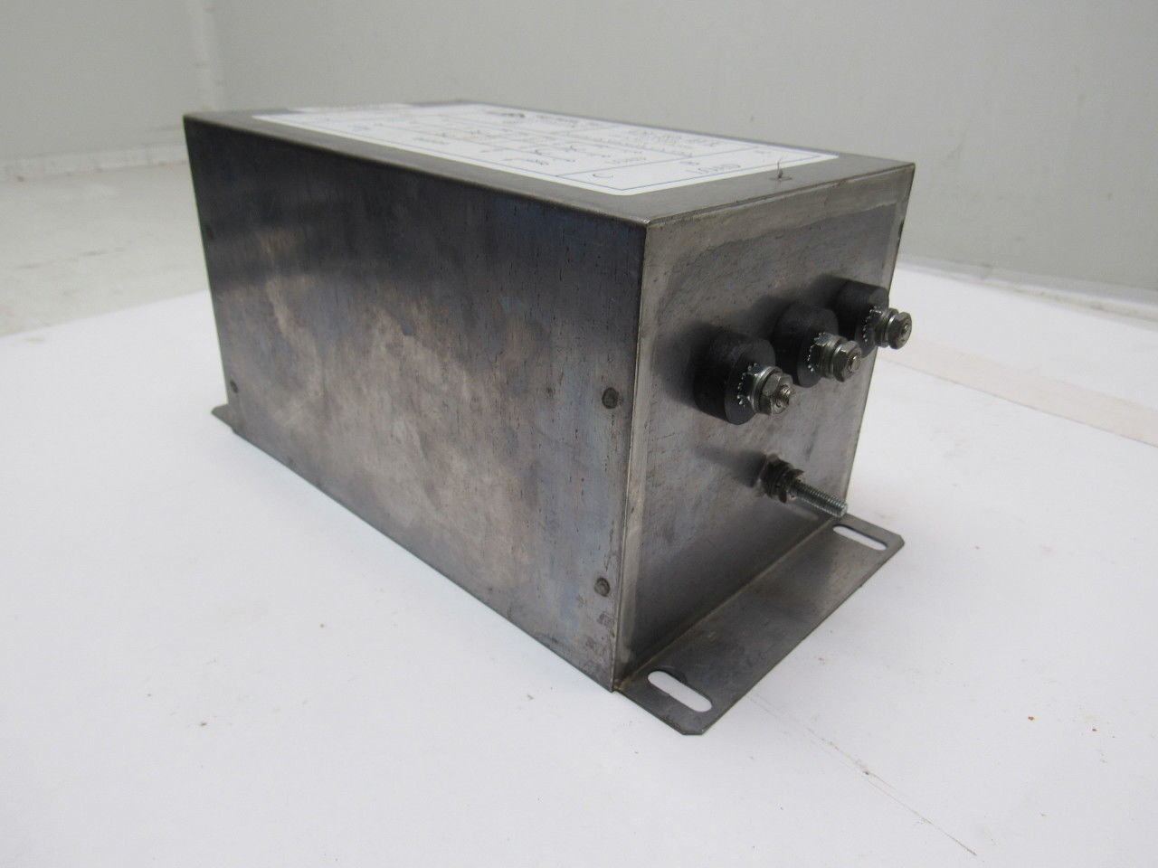 Tri-Mag DE30-4FF 480VAC Industrial 3 Phase EMI/RFI Delta Filter 30A