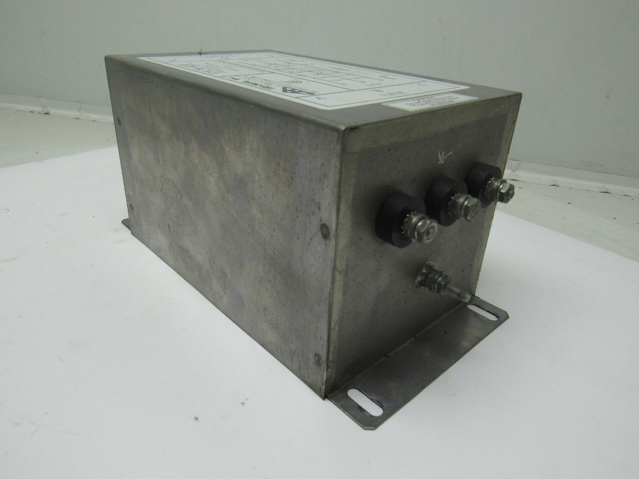 Tri-Mag DE30-4FF 480VAC Industrial 3 Phase EMI/RFI Delta Filter 30A