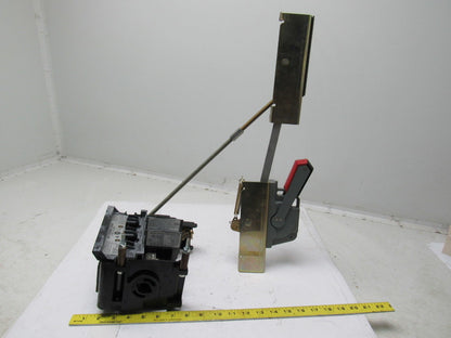 Allen Bradley 1494V-DS30 Series A 30A 3 Pole Disconnect Block W/Door Operator