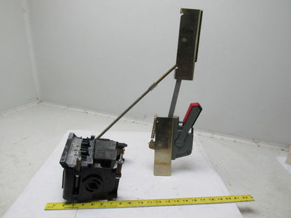 Allen Bradley 1494V-DS30 Series A 30A 3 Pole Disconnect Block W/Door Operator