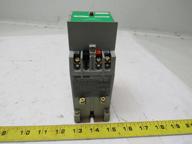 Allen Bradley 700-RTC13Z010U24 Solid State Fixed Time Delay Relay OFF 1 SEC.