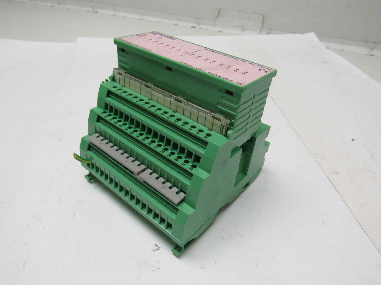 Phoenix Contact IB STME 24 DO 16 R/S InterBus 16 Output Relay Module