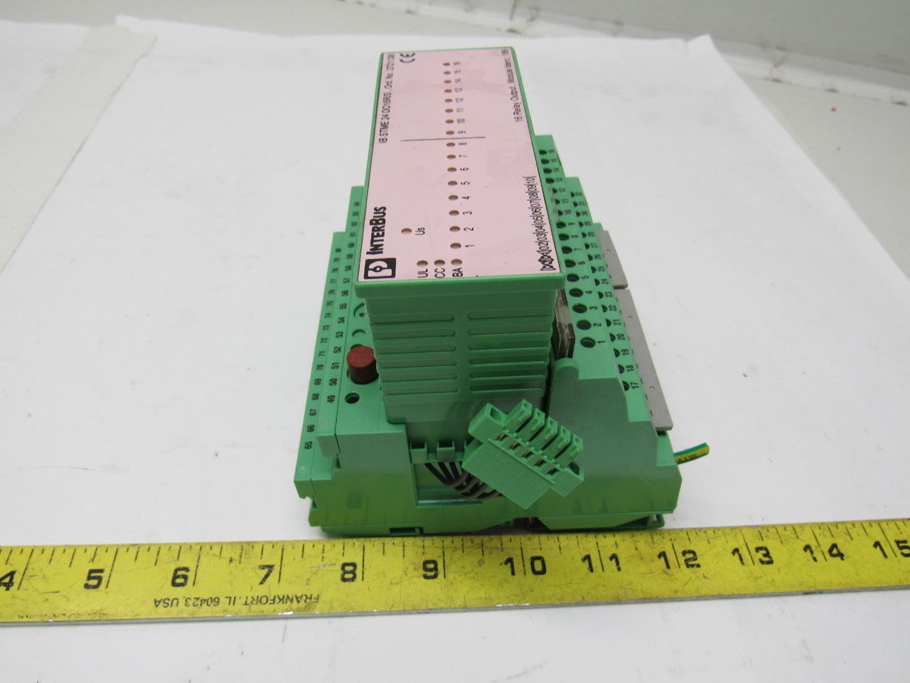 Phoenix Contact IB STME 24 DO 16 R/S InterBus 16 Output Relay Module