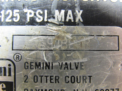 Gemini A90BD-R CW-C 3/8" NPT Pneumatic Ball Valve Actuator 90° Right Hand Turn