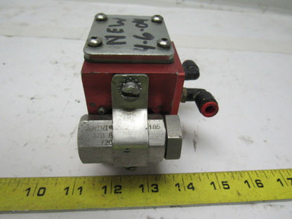 Gemini A90BD-R CW-C 3/8" NPT Pneumatic Ball Valve Actuator 90° Right Hand Turn