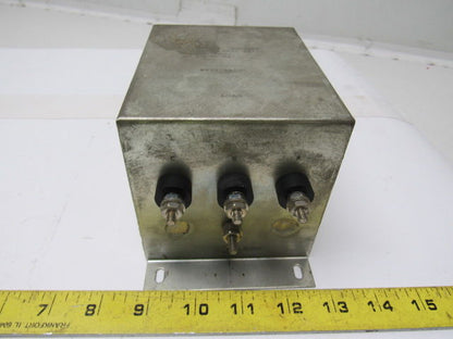 Filter Concepts 3H15D Power Line Filter 3X15A 500V 50/60Hz