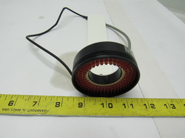 CCS COGNEX LDR2-70RD 70MM Machine Vision LED Camera Light 35mm ID 12V 6W W/Mount