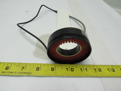 CCS COGNEX LDR2-70RD 70MM Machine Vision LED Camera Light 35mm ID 12V 6W W/Mount