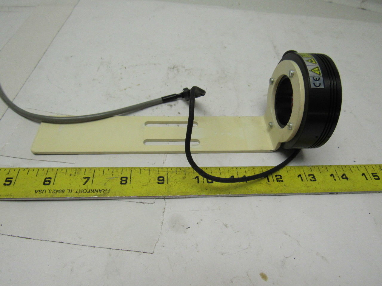 CCS COGNEX LDR2-70RD 70MM Machine Vision LED Camera Light 35mm ID 12V 6W W/Mount