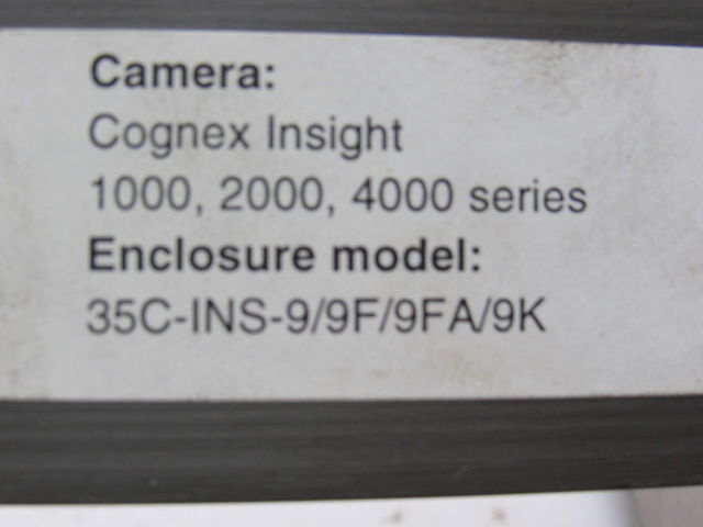 COGNEX APG 35C-INS-9/9F IN-SIGHT  Industrial Machine Vision Camera Housing S.S.