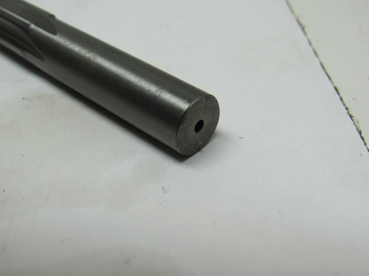 Fullerton 10.78 X 177.8 Straight 6 Flute Coolant Fed Carbide Reamer 7-1/8" OAL