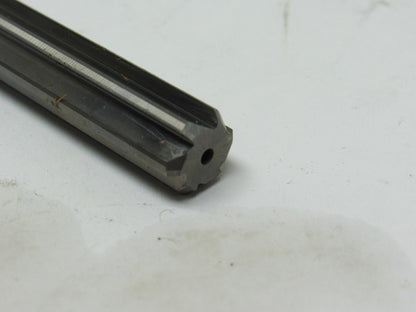 Fullerton 10.78 X 177.8 Straight 6 Flute Coolant Fed Carbide Reamer 7-1/8" OAL
