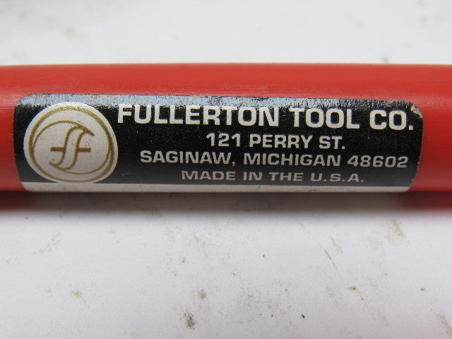 Fullerton 10.78 X 177.8 Straight 6 Flute Coolant Fed Carbide Reamer 7-1/8" OAL