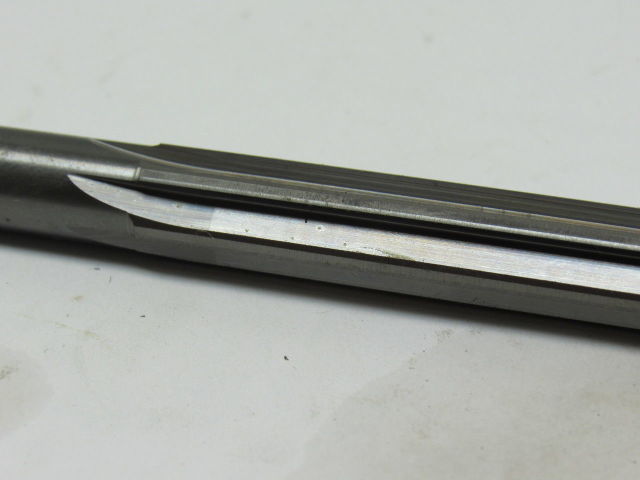 Fullerton 10.78 X 177.8 Straight 6 Flute Coolant Fed Carbide Reamer 7-1/8" OAL
