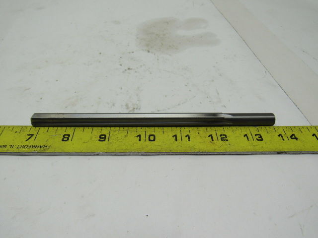 Fullerton 10.78 X 177.8 Straight 6 Flute Coolant Fed Carbide Reamer 7-1/8" OAL