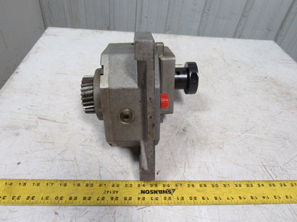 9909 Aluminum Automation Gear Box Speed Reduce  6:1 Ratio