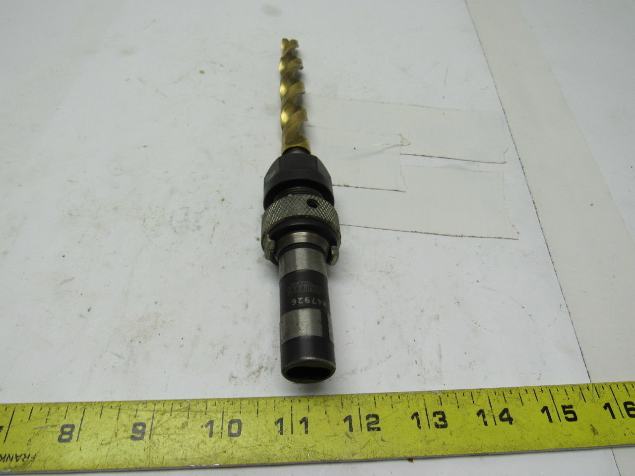 Morris Tooling 3531577 Collet Chuck Holder W/16mm Step Coolant Fed Drill Bit