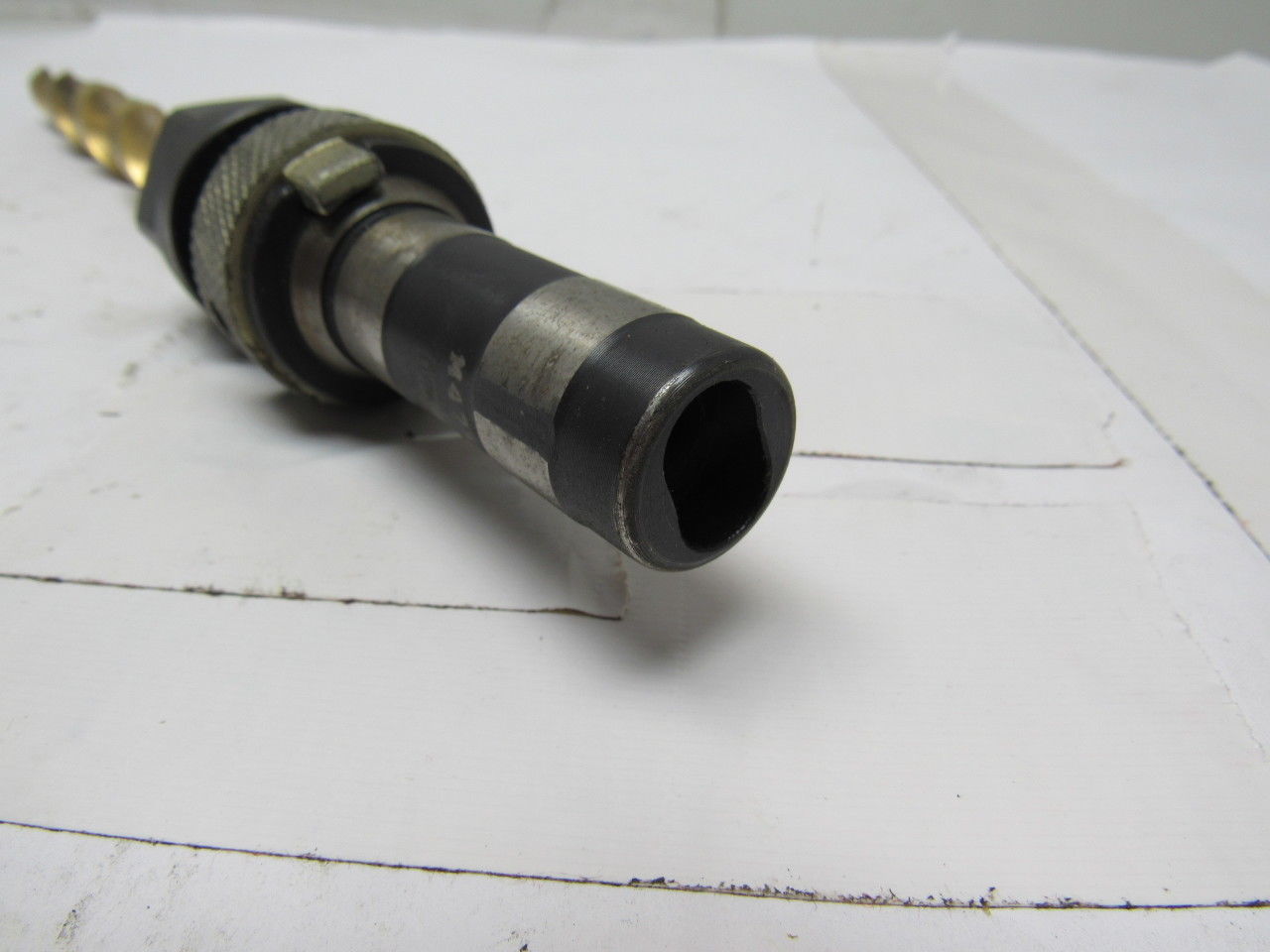 Morris Tooling 3531577 Collet Chuck Holder W/16mm Step Coolant Fed Drill Bit