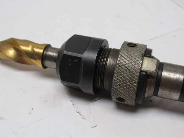 Morris Tooling 3531577 Collet Chuck Holder W/16mm Step Coolant Fed Drill Bit
