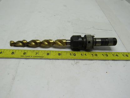 Morris Tooling 3531577 Collet Chuck Holder W/16mm Step Coolant Fed Drill Bit