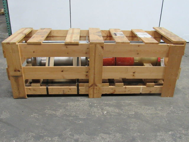 RS Corcoran 4000 VEC-1 3Hp Vertical Sump 316 Stainless Centrifugal Pump 2" x 1"