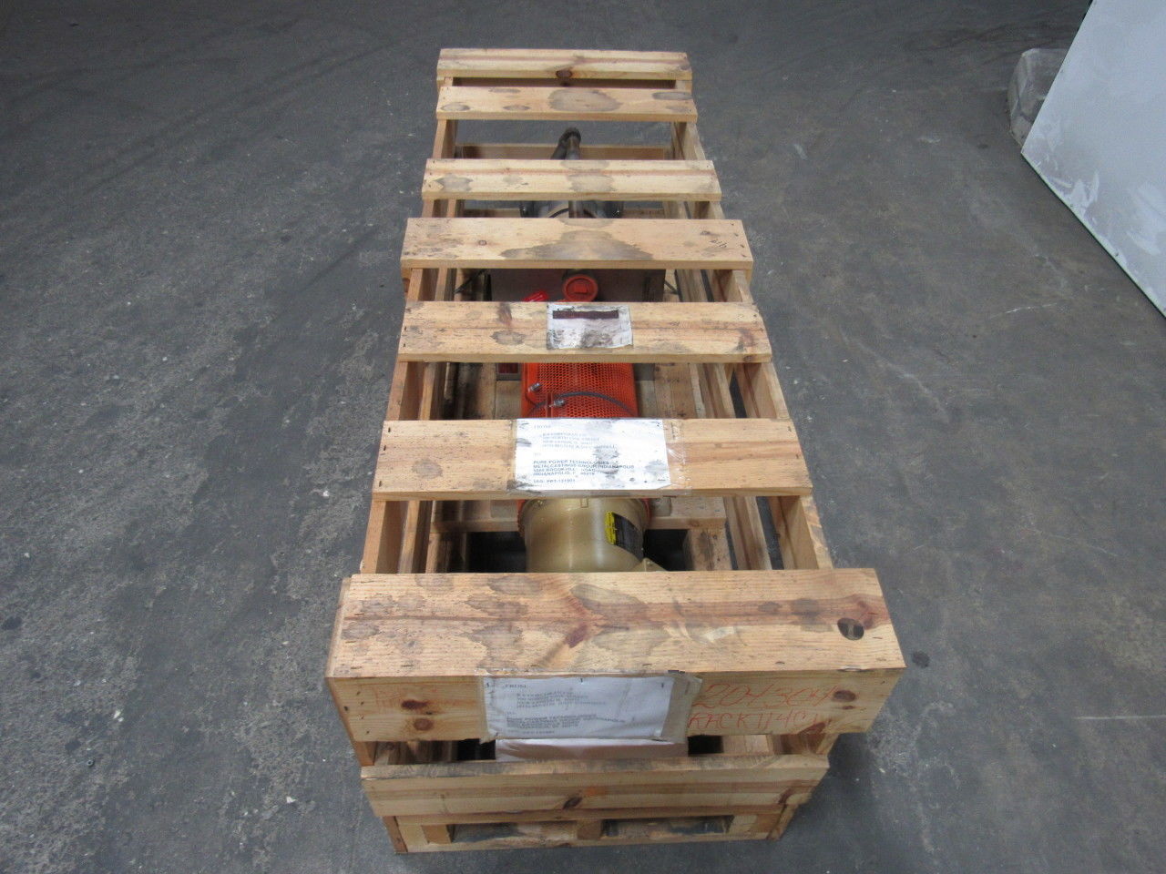RS Corcoran 4000 VEC-1 3Hp Vertical Sump 316 Stainless Centrifugal Pump 2" x 1"