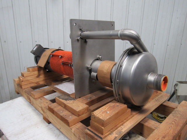 RS Corcoran 5000VEC-1 7.5Hp Vertical Sump 316 Stainless Centrifugal Pump 3"x 2"