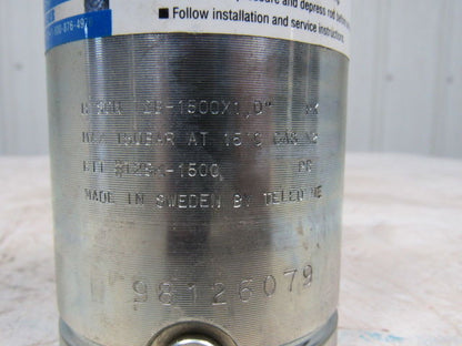 Hyson T2B-1500X1 Compact Height Nitrogen Gas Spring 1" Stroke Length