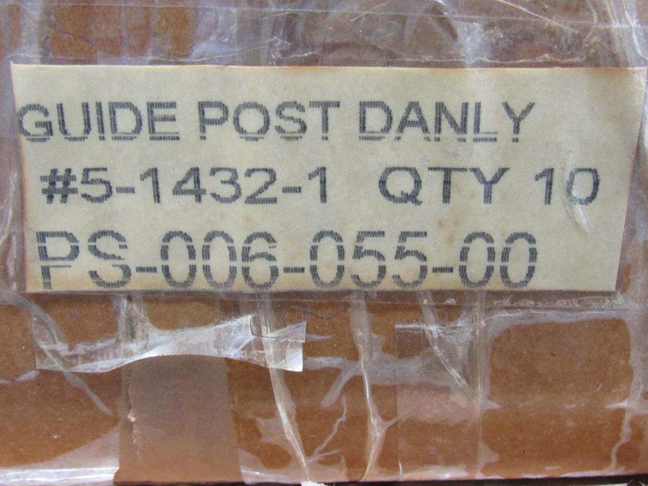 Danly 5-1432-1 Press Fit Ball Bearing Guide Post 1-3/4" X 8" Die Pin