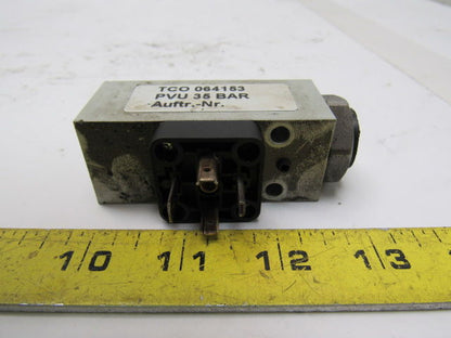 Norgren TCO 064153 Pneumatic Pressure Switch Pvu 35 Bar