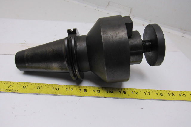 Command C6S5-2500 V-Flange V50 Shell Mill Tool Holder 4" Projection