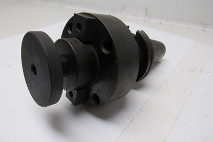 Command C6S5-2500 V-Flange V50 Shell Mill Tool Holder 4" Projection