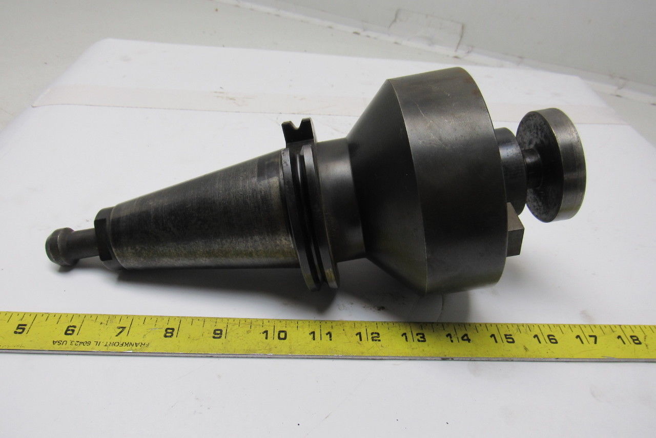Command C6S5-2000 V-Flange CAT 50 Shell Mill Tool Holder 4" Projection