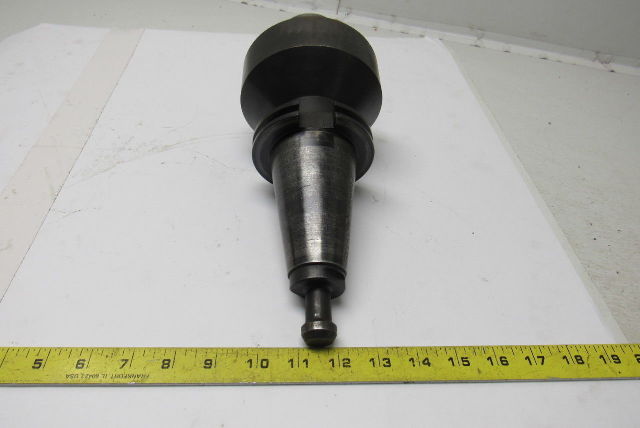 Command C6S5-2000 V-Flange CAT 50 Shell Mill Tool Holder 4" Projection