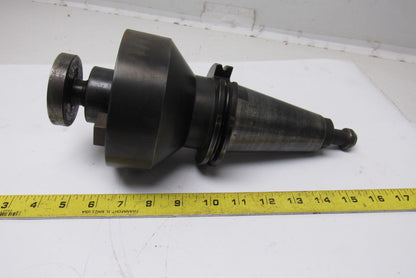 Command C6S5-2000 V-Flange CAT 50 Shell Mill Tool Holder 4" Projection