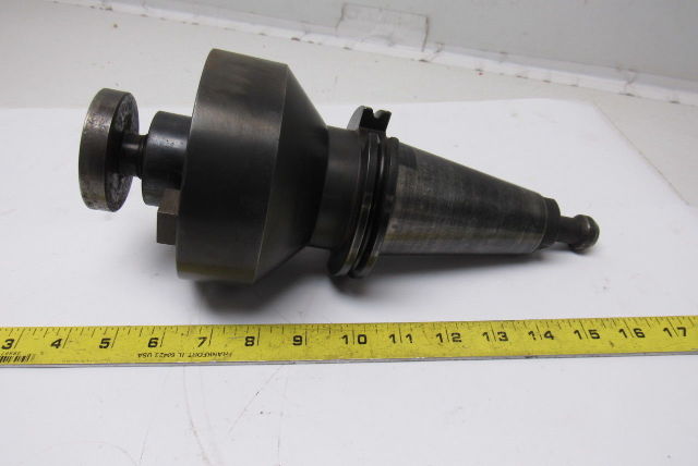 Command C6S5-2000 V-Flange CAT 50 Shell Mill Tool Holder 4" Projection