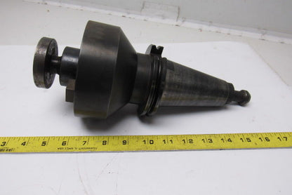 Command C6S5-2000 V-Flange CAT 50 Shell Mill Tool Holder 4" Projection