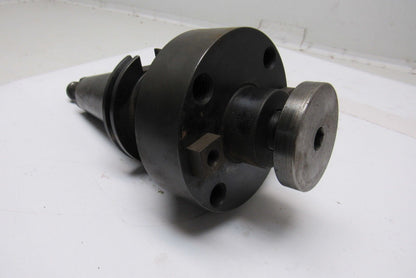 Command C6S5-2000 V-Flange CAT 50 Shell Mill Tool Holder 4" Projection