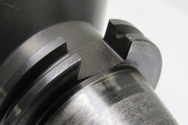 Command C6S5-2000 V-Flange CAT 50 Shell Mill Tool Holder 4" Projection
