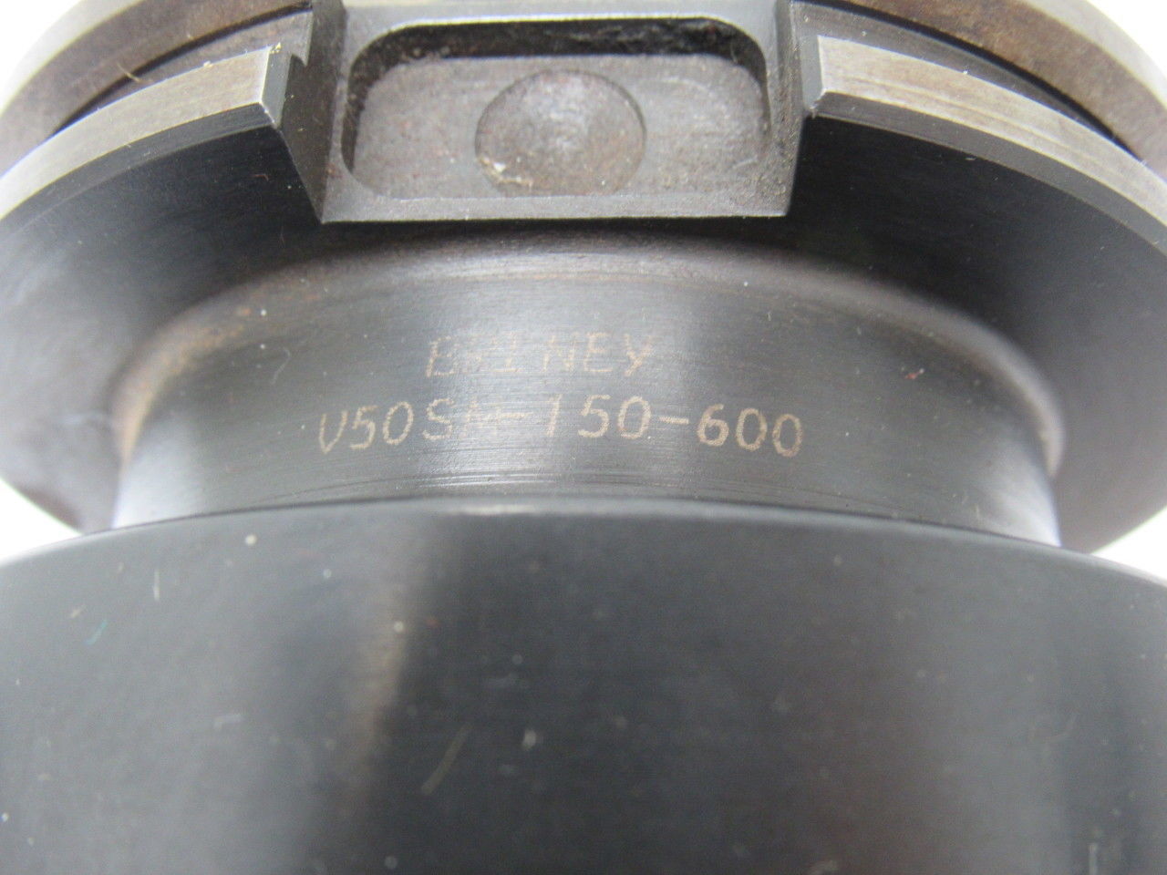 Briney V50SM-125-600 CAT 50 Taper Shell Mill Adapter 6" Projection