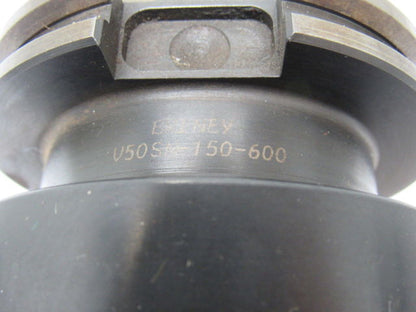 Briney V50SM-125-600 CAT 50 Taper Shell Mill Adapter 6" Projection